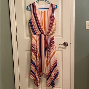 NYT Dress Barn faux wrap dress